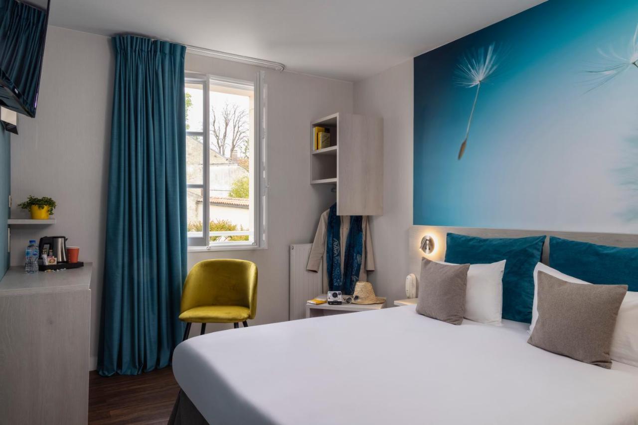 Logis Hotel-Restaurant Le Fontarabie Фонтене-льо-Конт Екстериор снимка